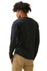 Kuwalla Tee L/S Eazy Scoop Tee | Black KUL-0324-LCT1012 | Rear View | Mens Long Sleeve T-Shirts | Topdrawers Clothing for Men
