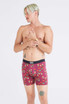 Saxx Ultra Boxer Brief Fly | Nutcracker Merlot SXBB30F | Front View | Mens Boxer Briefs | Topdrawers Underwear for Men