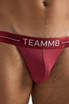 Teamm8 Icon Jockstrap | Dusty Red TU-JKICON | Front View | Mens Jockstraps | Topdrawers Underwear for Men