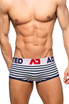 Addicted Seamless Sailor Trunk | Navy AD1277 | Front View | Mens Boxer Briefs | Topdrawers Underwear for Men