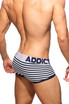 Addicted Seamless Sailor Trunk | Navy AD1277 | Rear View | Mens Boxer Briefs | Topdrawers Underwear for Men