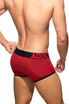 Addicted Open Fly Cotton Trunk | Black AD1203 | Rear View | Mens Boxer Briefs | Topdrawers Underwear for Men