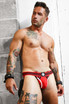 Breedwell Daddy's Favorite Jock | Red 2408-JOCK | Front View | Mens Jockstraps | Topdrawers Underwear for Men