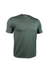 2UNDR Luxury Crew Tee | Heathered Forest Green 2U09CN | Front View | Mens T-Shirts | Topdrawers Clothing for Men