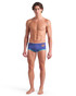 Arena Arena One Swim Low Waist Short Trunk Big Logo | Future Dusk Water 008549-889 | Front View | Mens Swim Boxers | Topdrawers Swimwear for Men