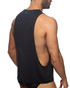 Addicted Veloz Dry Low Rider | Black AD1327 | Rear View | Mens Sleeveless T-Shirts | Topdrawers Clothing for Men