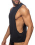 Addicted Veloz Dry Low Rider | Black AD1327 | Side View | Mens Sleeveless T-Shirts | Topdrawers Clothing for Men
