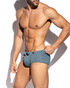 ES Collection Orak Swim Trunk | Royal Blue 2502 | Side View | Mens Swim Boxers | Topdrawers Swimwear for Men