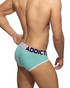 Addicted AD Pique Brief | Turquoise AD1247 | Rear View | Mens Briefs | Topdrawers Underwear for Men
