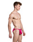 Andrew Christian Lust Modal Brief w/ Almost Naked | Fuchsia 93651 | Side View | Mens Bikini Briefs | Topdrawers Underwear for Men