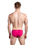 Andrew Christian Lust Modal Brief w/ Almost Naked | Fuchsia 93651 | Rear View | Mens Bikini Briefs | Topdrawers Underwear for Men