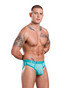 Andrew Christian Almost Naked Retro Bamboo Brief | Jade 93641 | Side View | Mens Briefs | Topdrawers Underwear for Men