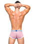 Private Structure Classic Mid Waist Trunk | Finch Pink SCUS4530 | Rear View | Mens Boxer Briefs | Topdrawers Underwear for Men