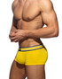 Addicted Super Soft Trunk | Yellow AD2270 | Side View | Mens Boxer Briefs | Topdrawers Underwear for Men
