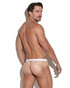 CODE 22 Core Thong | White 2155 | Rear View | Mens Thongs | Topdrawers Underwear for Men