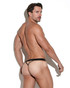 CODE 22 Core Thong | Black 2155 | Rear View | Mens Thongs | Topdrawers Underwear for Men