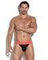 CODE 22 Workout Jockstrap | Black 2163 | Front View | Mens Jockstraps | Topdrawers Underwear for Men