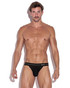 CODE 22 Sheer Mesh Jockstrap | Black 2103 | Front View | Mens Jockstraps | Topdrawers Underwear for Men