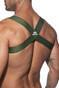 Addicted Spider Harness AD814-12 Khaki - Mens Fetish Elastic Harnesses - Rear View - Topdrawers Fetish Wear for Men
 Addicted Spider Harness AD814-12 Khaki - Mens Fetish Elastic Harnesses - Rear View - Topdrawers Fetish Wear for Men
