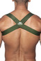 Addicted Spider Harness AD814-12 Khaki - Mens Fetish Elastic Harnesses - Rear View - Topdrawers Fetish Wear for Men
 Addicted Spider Harness AD814-12 Khaki - Mens Fetish Elastic Harnesses - Rear View - Topdrawers Fetish Wear for Men