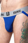 Bike Classic Jockstrap BAS304BLU - Mens Athletic Supporter Jockstraps - Side View - Topdrawers Underwear for Men
