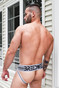 Breedwell Cumdump Jock | White | 2210-JOCK-WH  - Mens Fetish Jockstraps - Rear View - Topdrawers Underwear for Men
