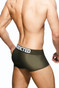 Addicted Push Up Mesh Trunk | Khaki | AD806-12  - Mens Boxer Briefs - Rear  View - Topdrawers Underwear for Men
