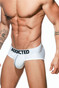 Addicted Push Up Mesh Brief | White | AD805-01  - Mens Briefs - Side View - Topdrawers Underwear for Men
