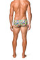 ST33LE Freestyle Swim Brief | Spring Green Abstract ST-8000-93 | Rear View | Mens Swim Briefs | Topdrawers Swimwear for Men ST33LE Freestyle Swim Brief | Spring Green Abstract ST-8000-93 | Rear View | Mens Swim Briefs | Topdrawers Swimwear for Men
