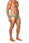 ST33LE Freestyle Swim Brief | Spring Green Abstract ST-8000-93 | Side View | Mens Swim Briefs | Topdrawers Swimwear for Men ST33LE Freestyle Swim Brief | Spring Green Abstract ST-8000-93 | Side View | Mens Swim Briefs | Topdrawers Swimwear for Men