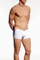 JM NATURA Low Rise Pouch Boxer | White 90394 | Front View | Mens Boxer Briefs | Topdrawers Underwear for Men