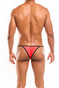 Joe Snyder Kini Brief | Poly Watermelon JS12 | Rear View | Mens Bikini Briefs | Topdrawers Underwear for Men