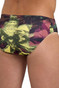 Arena Hero Camo Swim Brief | Red Fandango Multi 5918 | Rear View | Mens Swim Briefs | Topdrawers Swimwear for Men