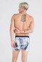 Saxx Volt Boxer Brief | Frosty Invasion Grey SXBB29 | Rear View | Mens Boxer Briefs | Topdrawers Underwear for Men