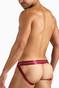 Teamm8 Icon Jockstrap | Dusty Red TU-JKICON | Rear View | Mens Jockstraps | Topdrawers Underwear for Men