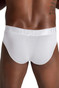 Leo Ultra-Light Brief Ergonomic Pouch | White 033278N | Rear View | Mens Briefs | Topdrawers Underwear for Men