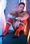 Breedwell Daddy's Favorite Socks | Red 2408-SOCK | Front View | Mens Long Socks | Topdrawers Apparel for Men