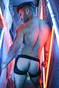 Breedwell Cockpit Chock | Black 2408-CHOCK | Rear View | Mens Jock Boxers | Topdrawers Underwear for Men