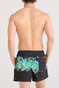 Saxx Oh Buoy 2N1 Volley Swim Short 5 Inch | Diamondhead Black SXSW03L | Rear View | Mens Swim Shorts | Topdrawers Swimwear for Men