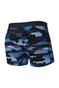 Saxx Vibe Xtra Trunk | Cloudbank Camo Navy SXVT28F | Rear View | Mens Boxer Briefs | Topdrawers Underwear for Men