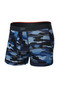 Saxx Vibe Xtra Trunk | Cloudbank Camo Navy SXVT28F | Front View | Mens Boxer Briefs | Topdrawers Underwear for Men
