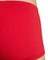 Arena Team Swim Low Waist Short Trunk Solid | Red White 004775-450 | Item View | Mens Swim Boxers | Topdrawers Swimwear for Men