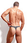 KovarX Adonis Swim Thong | Logo Print 1002 | Rear View | Mens Swim Thongs | Topdrawers Swimwear for Men