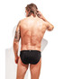 KovarX Stallion Swim Brief | Black 1001 | Rear View | Mens Swim Briefs | Topdrawers Swimwear for Men