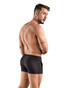 Clever Ocean Mini Swim Short | Black 1682-11 | Rear View | Mens Swim Shorts | Topdrawers Swimwear for Men