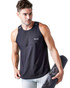Peelers Power Tank | Black PW25TK | Front View | Mens Tank Tops | Topdrawers Clothing for Men