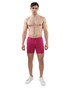 ST33LE Stretch Knit Jeans Shorts | Berry ST-1932 | Front View | Mens Shorts | Topdrawers Clothing for Men