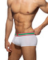 Addicted Super Soft Trunk | White AD2270 | Side View | Mens Boxer Briefs | Topdrawers Underwear for Men