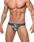 Addicted Washed Camo Jock | Camouflage Mod AD813 | Front View | Mens Jockstraps | Topdrawers Underwear for Men