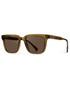 WMP Eyewear Wilson Crystal Verde Brown 1107-GRNBRW | Side View | Mens Sunglasses | Topdrawers Apparel for Men
